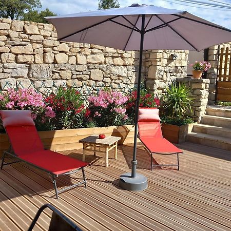 Chez Daniele Chambre Avec Jacuzzi Et Terrasse Privee Murs  Exterior foto